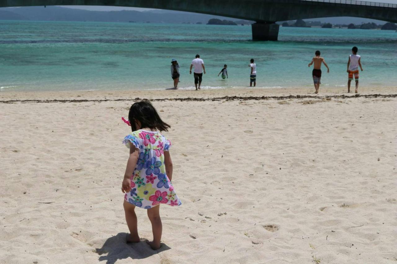 Pension Snadun Ginoza Bagian luar foto